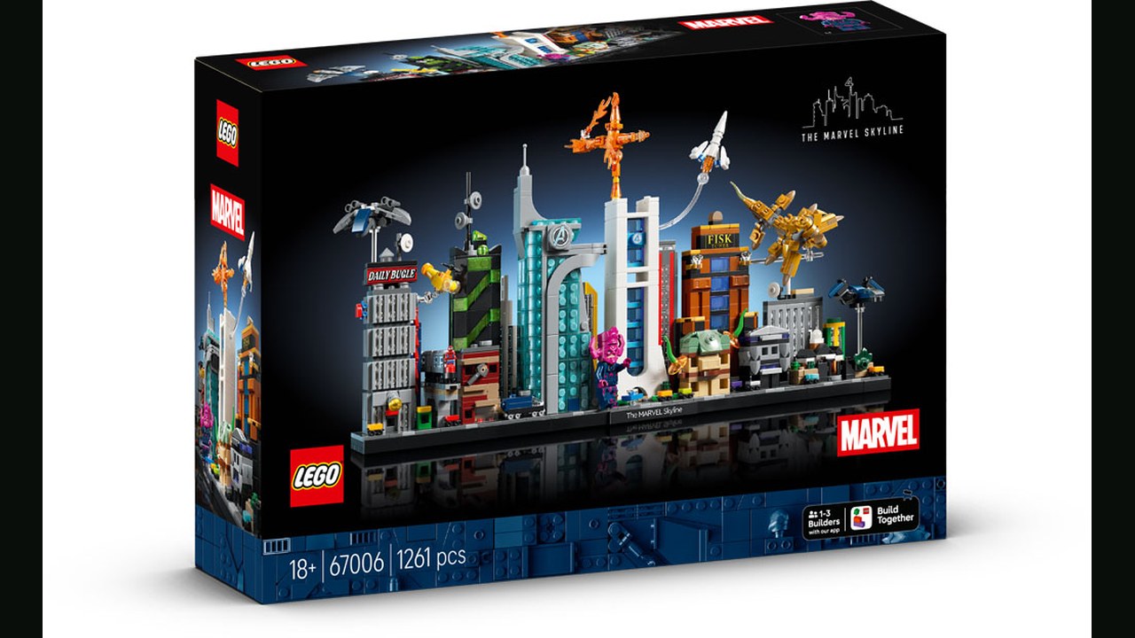 LEGO's Marvel Skyline puts Galactus over a pocket Manhattan